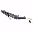 T4E TS 68 PAINTBALL MARKER SHOTGUN - .68 CAL-BLACK laying on side with chamber open
